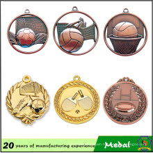 Huahui Factory Cheap Various Ball Sport Medals for Promotion